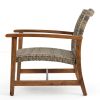HAMPTON WOOD + WICKER CLUB CHAIR