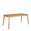 ACACIA WOOD DINING TABLE