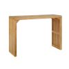Pine Dining Bench and Table, Indoor Wood Bench for Entryway,Living Room,Kitchen and Bedroom Table and Bench Set (Nature, Bench & Table) Small