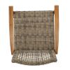 HAMPTON WOOD + WICKER CLUB CHAIR