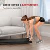 Under Desk Walking Mat Treadmill, Small Portable Office And Home Treadmill, Quiet And Lightweight Flatbed Treadmill With Remote Control
