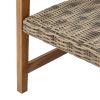 HAMPTON WOOD + WICKER CLUB CHAIR