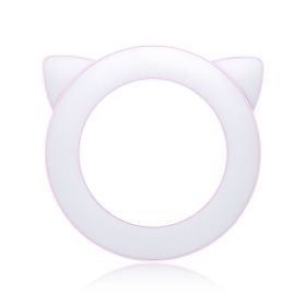 Desk Makeup LED Ring Light, Makeup Ring Light with PhoneClip, Studio Selfie LED Ring Light Fill Lamp for LiveStream/Makeup/Video, Ring Fill Light (Color: White)